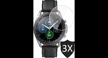 Screenprotector geschikt voor Samsung Watch 3 41mm - Screen Protector Glas - 3 Stuks