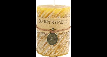 Countryfield Stompkaars met ribbel Amber Ø7 cm | Hoogte 10 cm