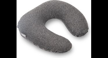 Doomoo Softy - Klein Voedingskussen - Biologisch Katoen - 150cm - Chine Anthracite