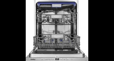 Amica - Inbouwvaatwasser ADF1423X - 14 Couverts - 8 programma's - A++ - Startuitstel 24 u - Halve Lading - Besteklade - SlideSystem