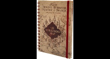 Harry Potter - The Marauders Map A5 Wiro Notebook