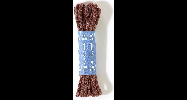 1 paar ronde veters 90 cm bruin
