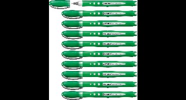 STABILO Worker+ Colorful - Rollerball 0,5 mm Groen - Doos 10 stuks