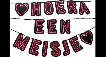 Paperdreams - Neon slinger - Hoera een meisje