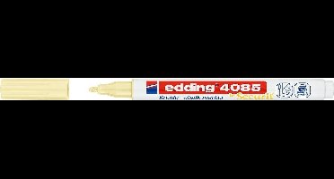 Edding Kreidemarker 4085 krijtstift Pastel, Geel Rond 1 stuk(s)