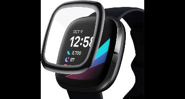 Screenprotector geschikt voor Fitbit Sense - Full Screen Protector