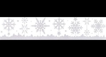 Peha Raamsticker Sneeuwvlokken 9,5 X 40 Cm Zilver
