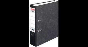 Herlitz Ordner maX.file nature A4 8cm zwart gewolkt