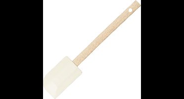 Kitchen Tools Siliconen Spatel - Beukenhout - 27cm