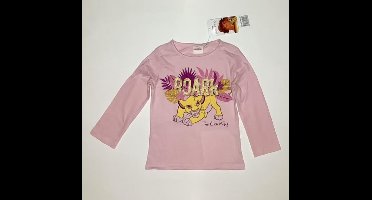 Disney Lion King longsleeve - roze - maat 104