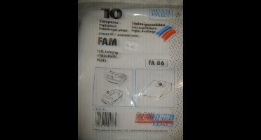 stofzuigerzak papier (zakje)