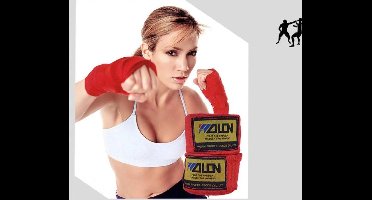 Muay Thai Bandage Straps - Rood - Hand en Pols Bescherming Boksen Sparren Thai Boxing