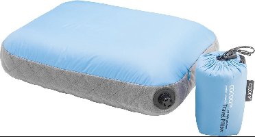 Cocoon Air Core Pillow Ultra Light L - Kussens - Light-Blue/Grey