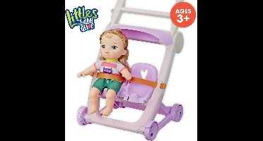 Hasbro Littles Baby Alive Pop + Wandelwagen en Accessoires Assorti