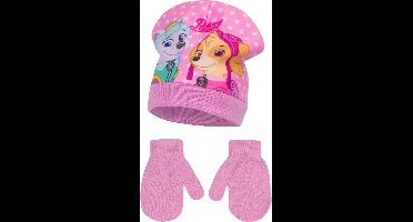 Paw Patrol Muts & Handschoenen Skype - Roze