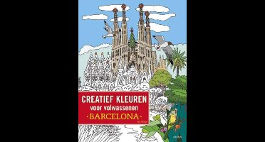 Creatief kleuren voor volwassenen Barcelona