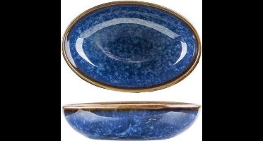 NARWAL BLUE APEROSCHAALTJE D9.2X6XH2CM OVAAL