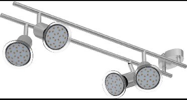 Monzana Plafondlamp Amaryllis 4 lampen