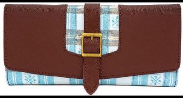 Loungefly Harry Potter Plaid Blue Check Portemonnee
