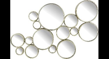 Wants&Needs Spiegel Metaal Zilver 106 X 10.5 X 63