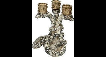 Wants&Needs - Kandelaar - Slang - voor 3 kaarsen