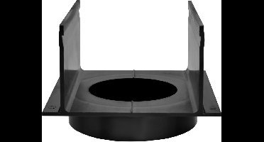 Black Beauty Perfect Drain 100/100 koppelstuk onderuitloop 110 mm