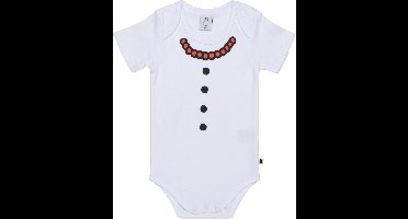 Nijntje, rompertje korte mouw wit, maat 74/80