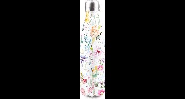 EasyLife Thermosfles - Roestvrij Staal - Drinkfles - 500ML - Watercolour