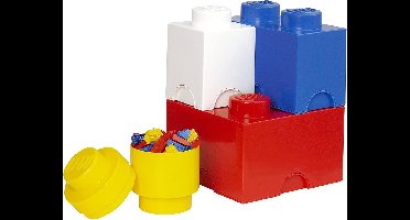 Opbergbox Brick, Set van 4, Multi - LEGO