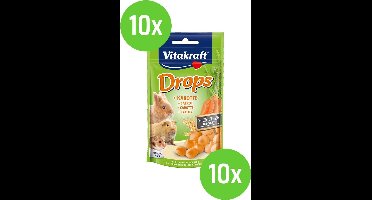 10 x 75 gram Vitakraft Drops Wortel