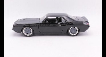 Letty's Plymouth Barracuda Fast And Furious modelauto 1:24 Jada