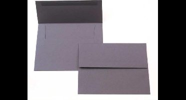 Enveloppen Grijs 13x9,2cm (50 stuks)
