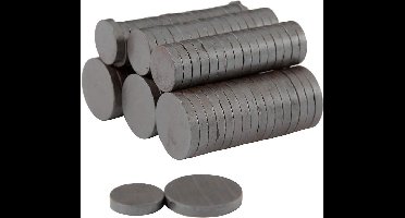 Magneet, d 14+20 mm, dikte 3 mm, 2x250stuk/ 1 doos
