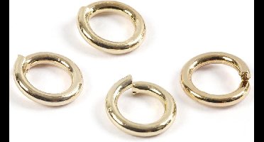 Creativ Company metalen ringen goud 0,7 mm voor sieraden maken.