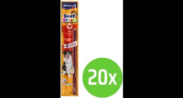 Vitakraft Beefstick Rund - hondensnack - 20 verpakkingen