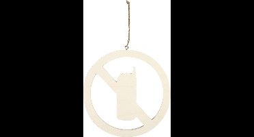 Houten Bord Geen Mobiele Telefoons