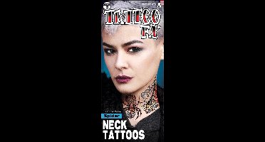 Partychimp Neptatoeage Neck Tattoo Spin Polyester