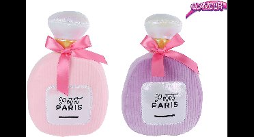 Van Manen knuffel parfumfles glamour speelgoed 22cm.