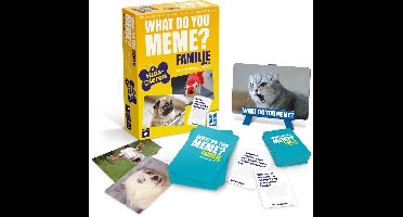 What Do You Meme Family Pets Only - Kaartspel - Familiespel - Partyspel vol Humor!