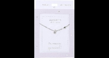 Depesche - Ketting "Heart of Gold" - mot. 029 - Aquarius