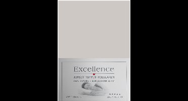 Excellence Jersey Topper Hoeslaken - Tweepersoons - 140x200/210 cm - Sand