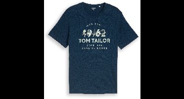 Tom Tailor T-shirt met logoprint - - - - T-Shirt