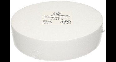 FunCakes Taart Dummy - Piepschuim Blok - Rond - Ø30 cm x 7 cm
