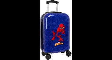Handbagagekoffer Spider-Man Blauw 20'' 20 L 34,5 x 55 x 20 cm