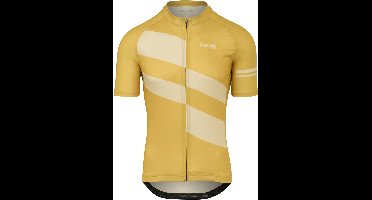 AGU Fietsshirt Essential Heren - Diagonal Stripes - Amber Haze