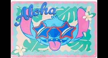 Disney Home Wandbord - Lilo And Stich Aloha