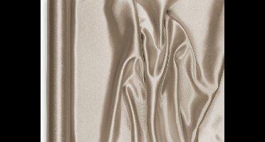 Lengte stof satijn champagne goud 9m