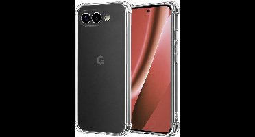 Hoesje - Geschikt voor Google Pixel 10a - Sterk & Shockproof - Siliconen Case - Back Cover - Telefoon Hoes Shock Proof - Transparant