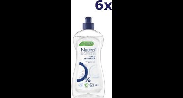 6x Neutral Afwasmiddel - Sensitive Skin 500 ml