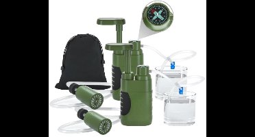 Core® Waterfilter noodpakket - Waterfilter - Groen -21 x 13 x 6cm; 880 g